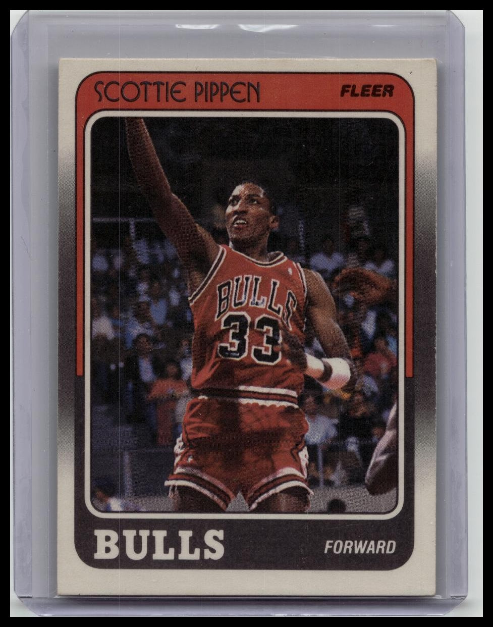 1988-89 Fleer Scottie Pippen Rookie #20 Chicago Bulls RC HOF