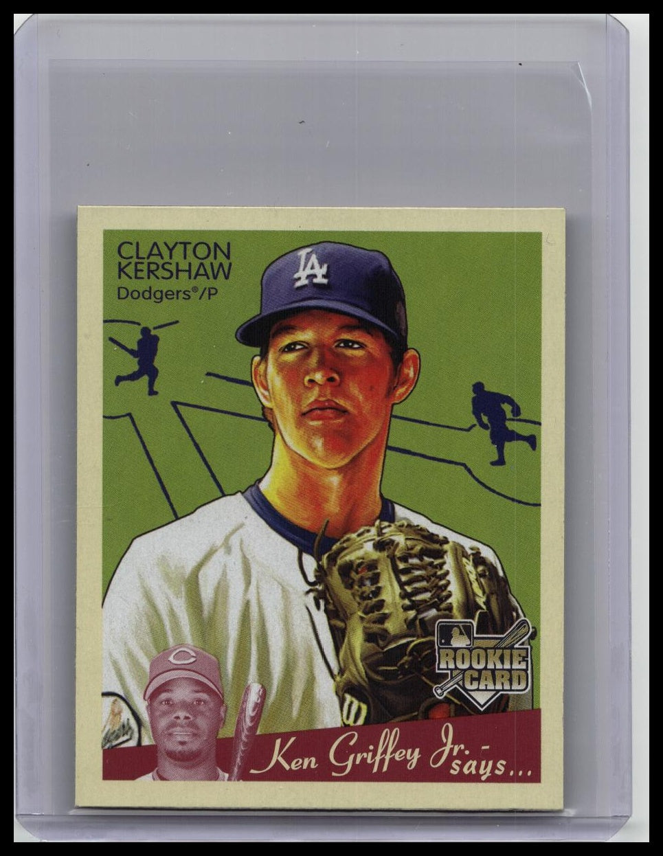 2008 Upper Deck Goudey - Clayton Kershaw Rookie #75 Mini Red Back (RC)
