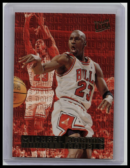 1995-96 Fleer Ultra - Double Trouble Michael Jordan #3