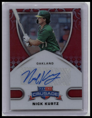 2025 Panini Crusade Nick Kurtz Rookie Auto /25