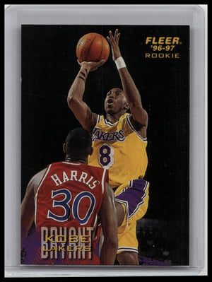 Fleer 1996-97 Rookie Kobe Bryant #17 Los Angeles Lakers