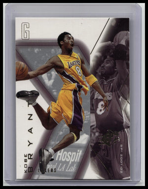 2001-02 Upper Deck SPX # 38 Kobe Bryant Los Angeles Lakers