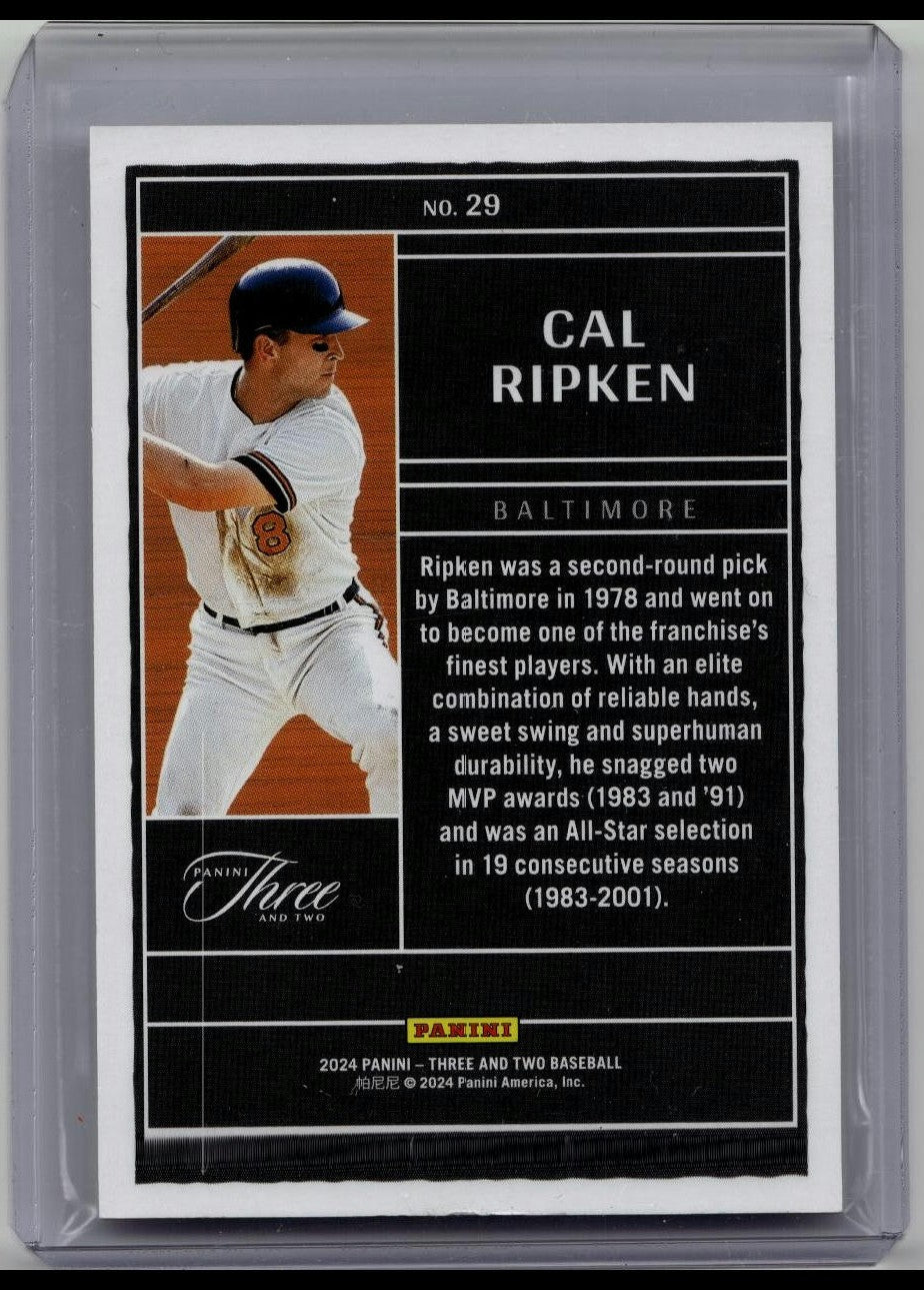 2024 Panini Three And Two Baseball Cal Ripken Jr. Draft Class /32