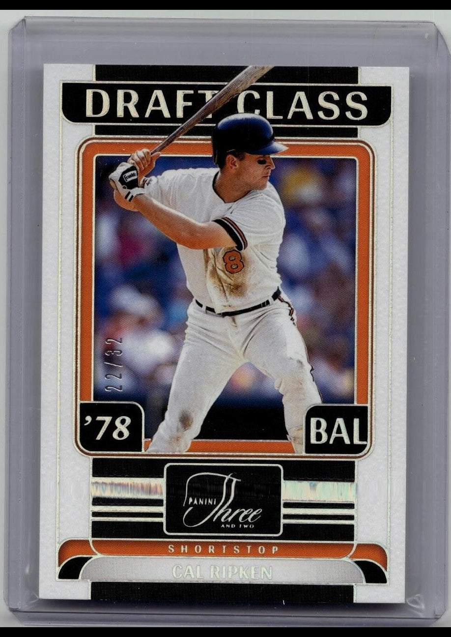 2024 Panini Three And Two Baseball Cal Ripken Jr. Draft Class /32