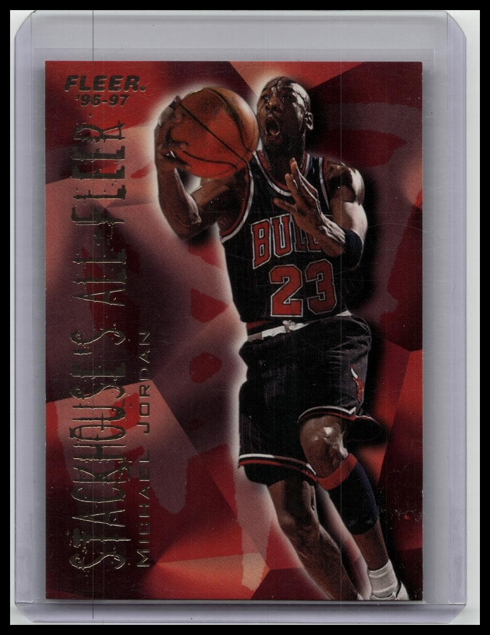 1996-97 Fleer Michael Jordan Stackhouse's All #4 Bulls