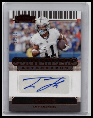 2024 Panini Contenders Tre Tucker Contenders Autographs Auto /25