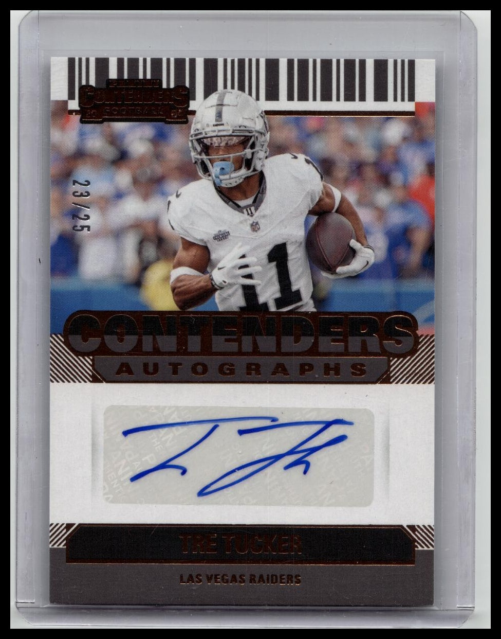 2024 Panini Contenders Tre Tucker Contenders Autographs Auto /25