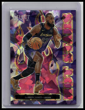 2024-25 Select Hot Stars LeBron James #8 Pink Ice Prizm /99 Lakers