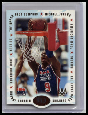 1996 Upper Deck USA Michael Jordan: American Made #M1 Michael Jordan USA