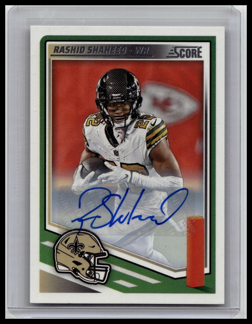 2025 Score Signatures Rashid Shaheed #191 Auto