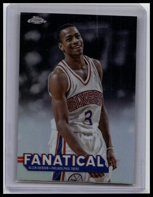 2025-26 Topps Chrome Allen Iverson Fanatical #FAN-20