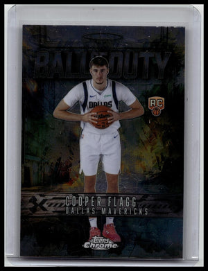 2025-26 Topps Chrome - Ball of Duty Cooper Flagg #BD-21 (RC)