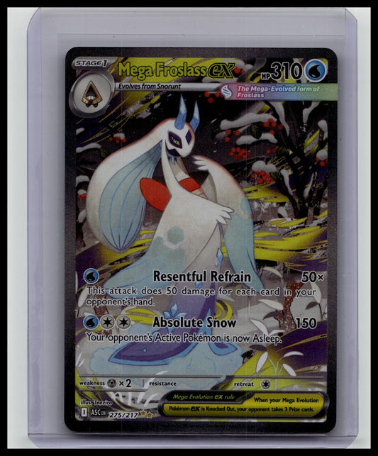 Pokémon TCG Mega Froslass EX SIR 275/217 Ascended Heroes
