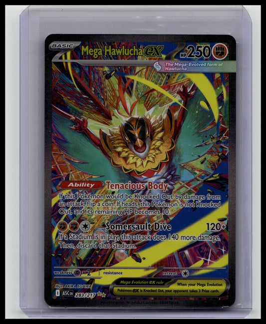 Pokémon TCG Mega Hawlucha EX 283/217 Ascended Heroes SIR