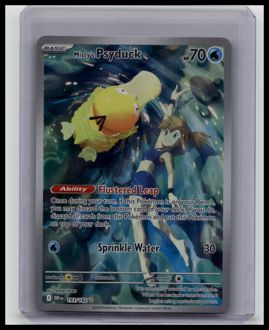 Pokémon TCG Misty's Psyduck Destined Rivals 193/182