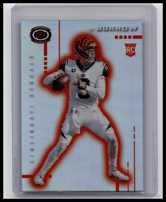 2020 Panini Chronicles - Dynagon Rookies Joe Burrow #D-1 Silver Prizm (RC)