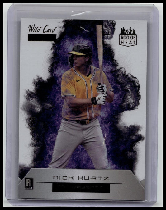 Wild Card 2025 Matte Nick Kurtz Rookie /50