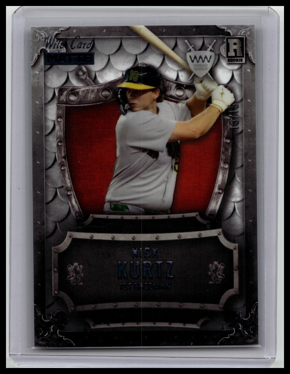 Wild Card 2025 Matte Nick Kurtz Rookie /15