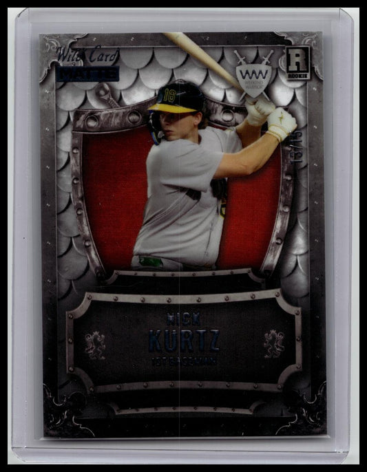 Wild Card 2025 Matte Nick Kurtz Rookie /15