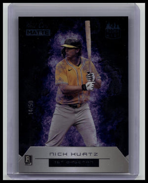 Wild Card 2025 Matte Nick Kurtz Rookie /50