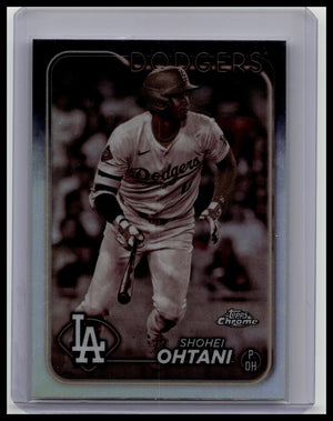 2024 Topps Chrome - Shohei Ohtani #1 Sepia Refractor