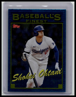 2024 Topps Finest Shohei Ohtani #93-5 Baseballs Finest Dodgers