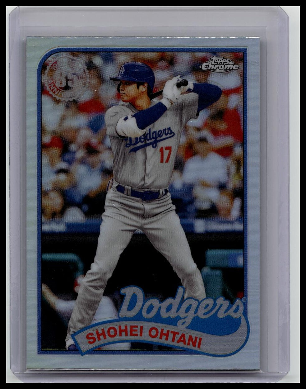 Shohei Ohtani 2024 Topps Chrome #89CB-5 1989 35th Anniversary Dodgers