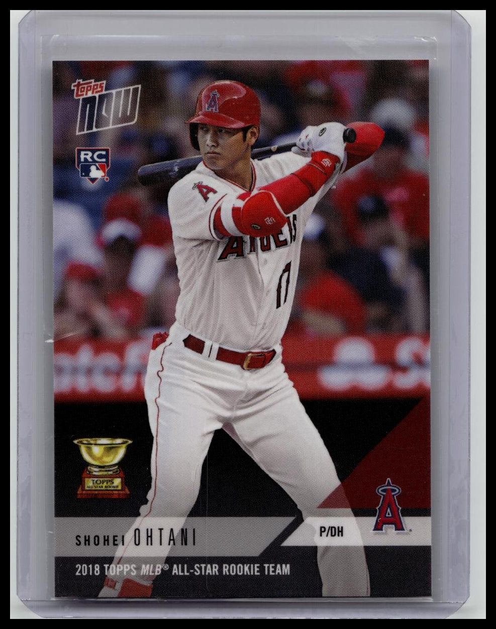 2018 TOPPS NOW # RC-7 SHOHEI OHTANI TOPPS MLB ROOKIE ALL-STAR TEAM