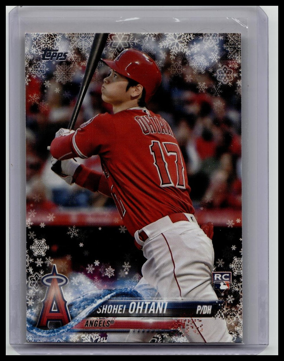 2018 Topps Holiday SHOHEI OHTANI Rookie #HMW17