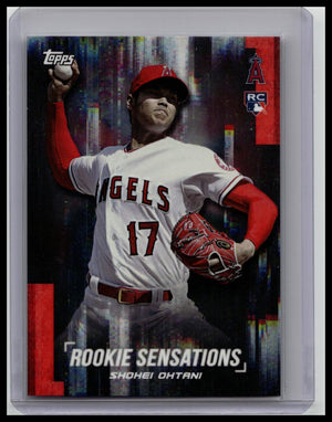 2018 Topps On Demand Rookie Sensations - Shohei Ohtani #1 Pitching