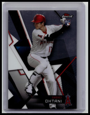 Shohei Ohtani 2018 RC Topps Finest #100 Angels Rookie