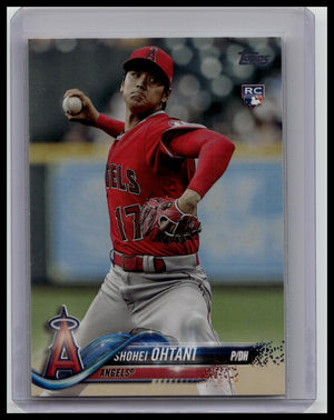 2018 TOPPS UPDATE #US1 SHOHEI OHTANI ROOKIE RC
