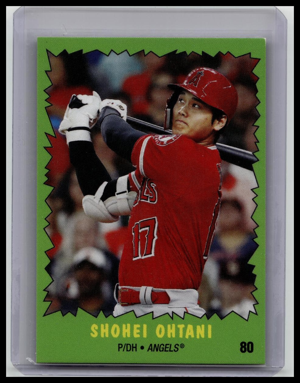 2022 Topps Throwback Thursday TBT Shohei Ohtani #80 Image Variation SP Hulk