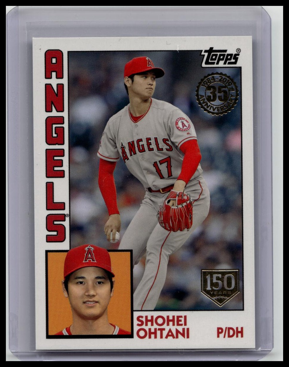 2019 Topps Baseball Shohei Ohtani 1984 35th Anniversary T84-69 150th /150
