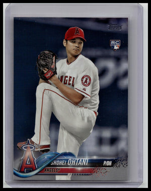2018 Topps - Shohei Ohtani #700 Pitching (RC) Series 2 Rookie