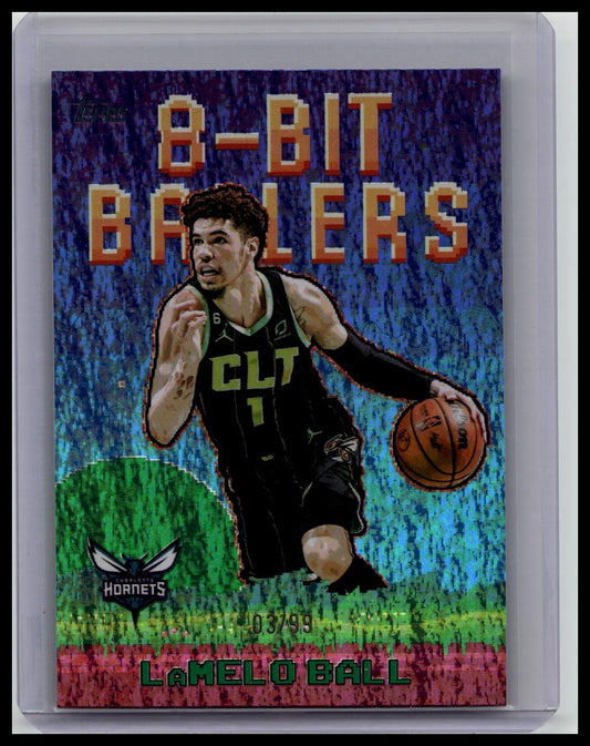 Topps 2025-26 8-Bit Ballers LaMelo Ball /99 Hornets #8B-17