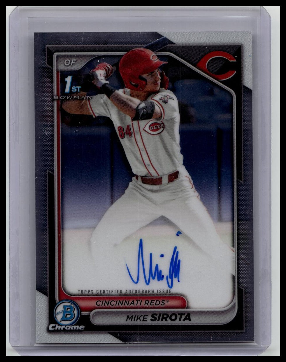 2024 Bowman Chrome 1st Auto Mike Sirota #CPA-MS