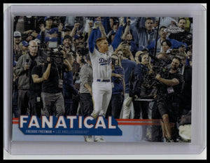 2025 Topps Chrome - Fanatical Freddie Freeman #FAN-18