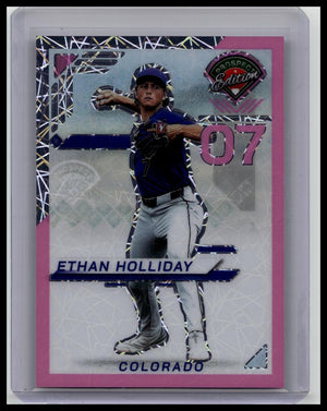 2025 Panini Prospect Edition Ethan Holliday Pink /79
