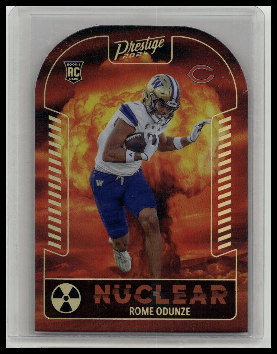 2024 Prestige - Rome Odunze - NUCLEAR Rookie SSP Case Hit - Bears RC