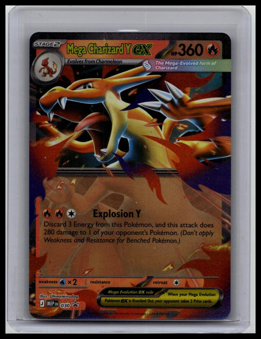 Mega Charizard Y EX - 030 030 Holo ME: Mega Evolution Promo Pokemon NM
