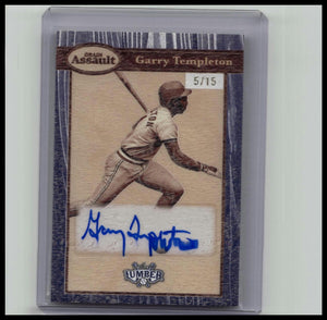 2025 Leaf Lumber - Grain Assault Garry Templeton #GA-GT1 Auto /15