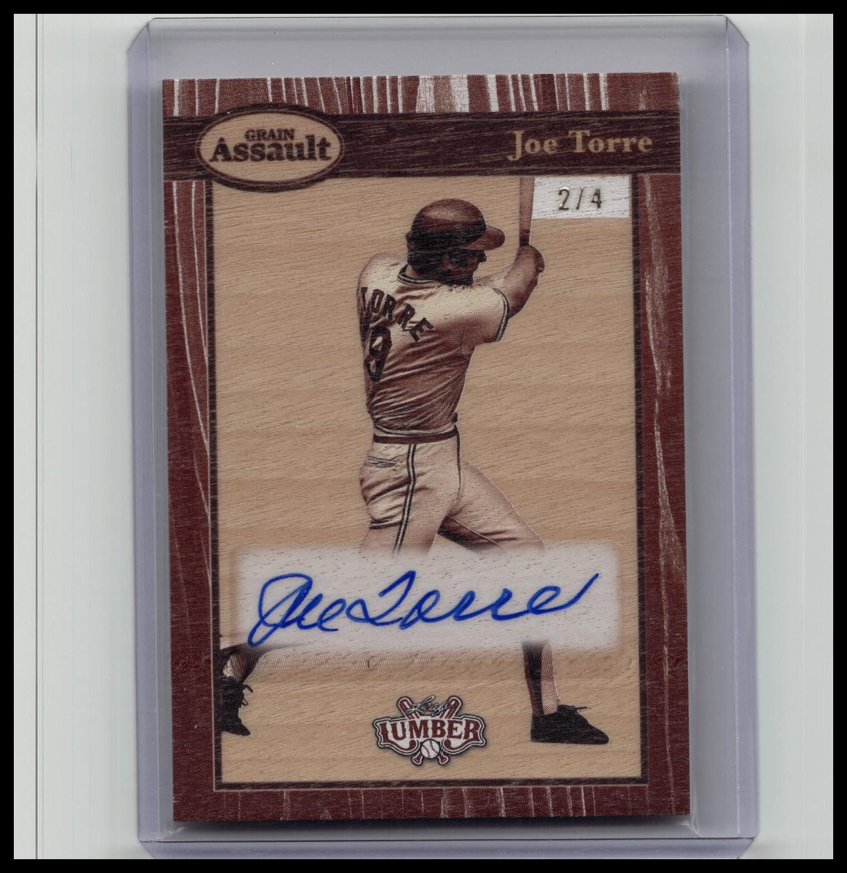 2025 Leaf Lumber Joe Torre Auto 2/4 Grain Assault