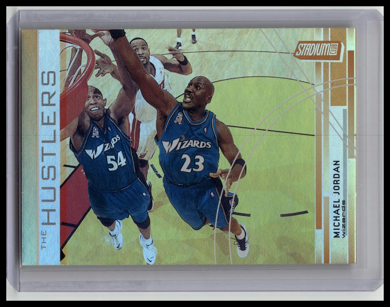 Topps Stadium Club Hustlers H7 Michael Jordan Wizards