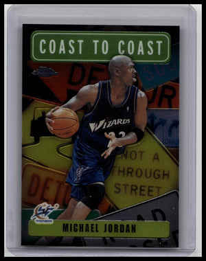 2002-03 Topps Chrome Coast to Coast Michael Jordan #CC8