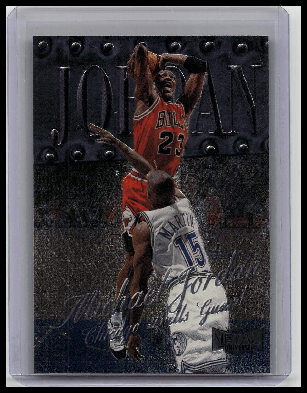 1998-99 Skybox Metal Universe Michael Jordan #1 Bulls
