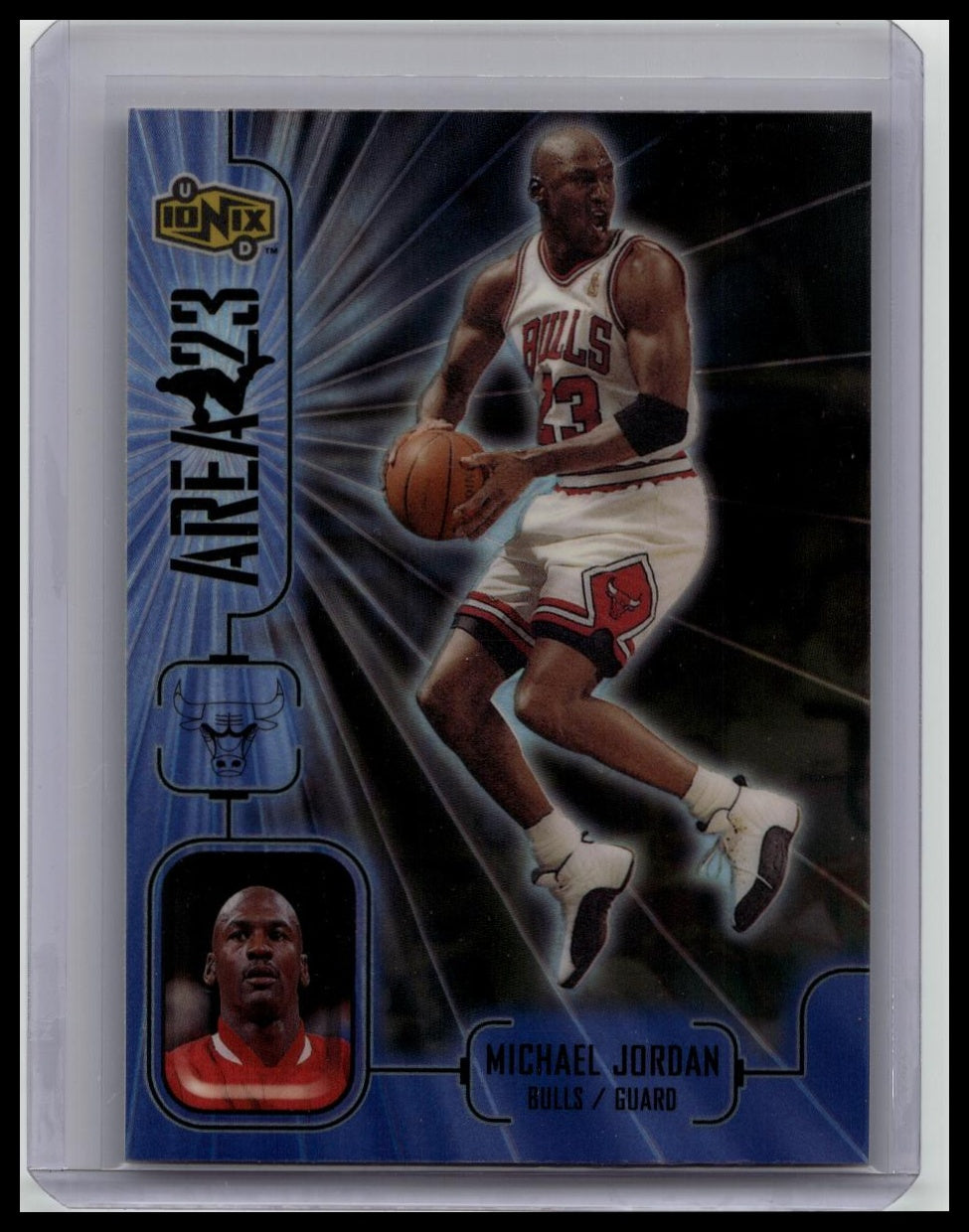 1998-99 Upper Deck Ionix - Area 23 Michael Jordan #A6 Bulls