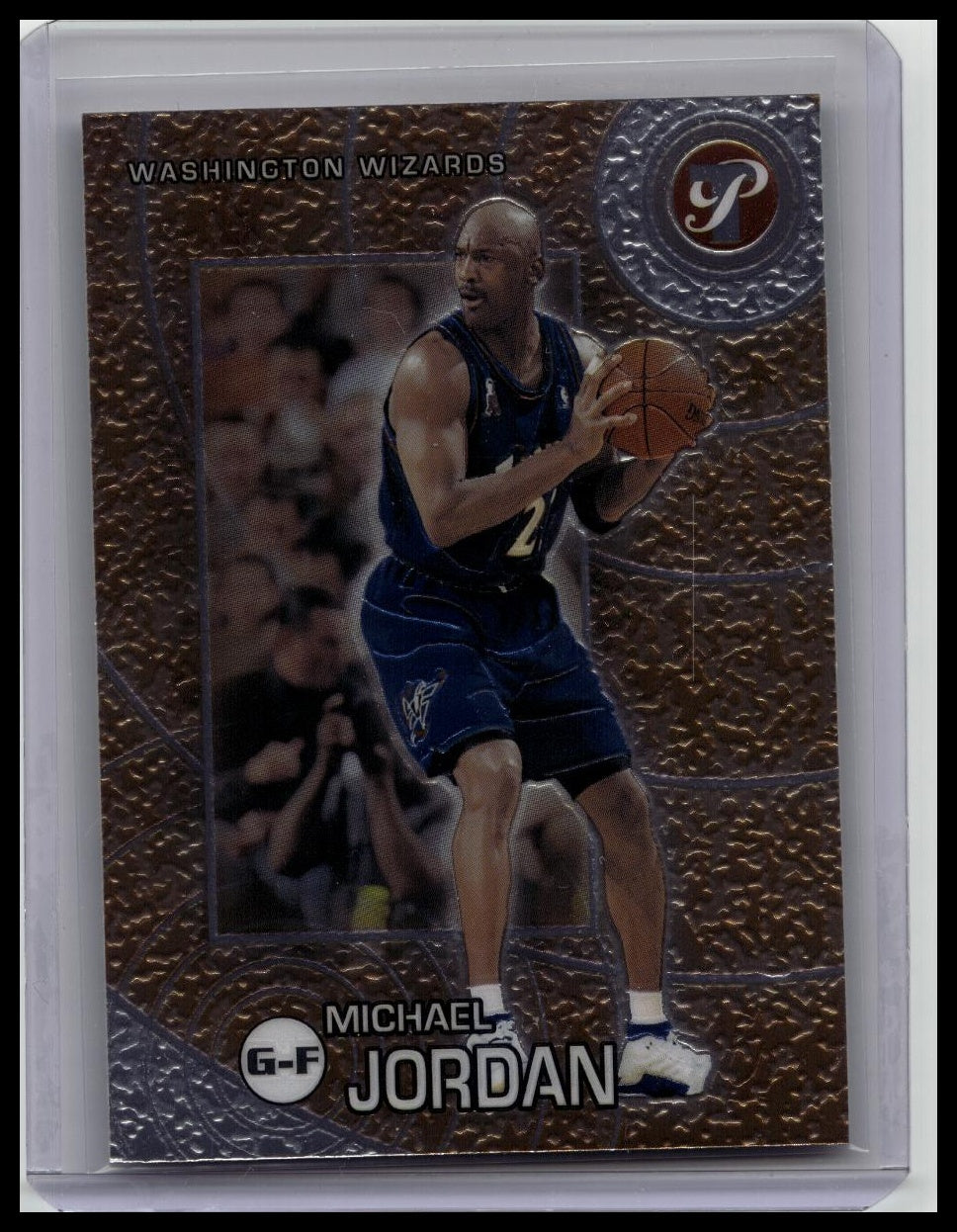 MICHAEL JORDAN 2002 Topps Pristine #4 Wizards
