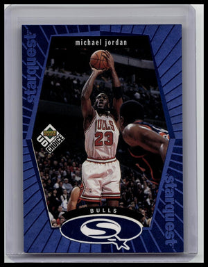 1998-99 Upper Deck Choice Michael Jordan Blue Starquest SQ30 Bulls