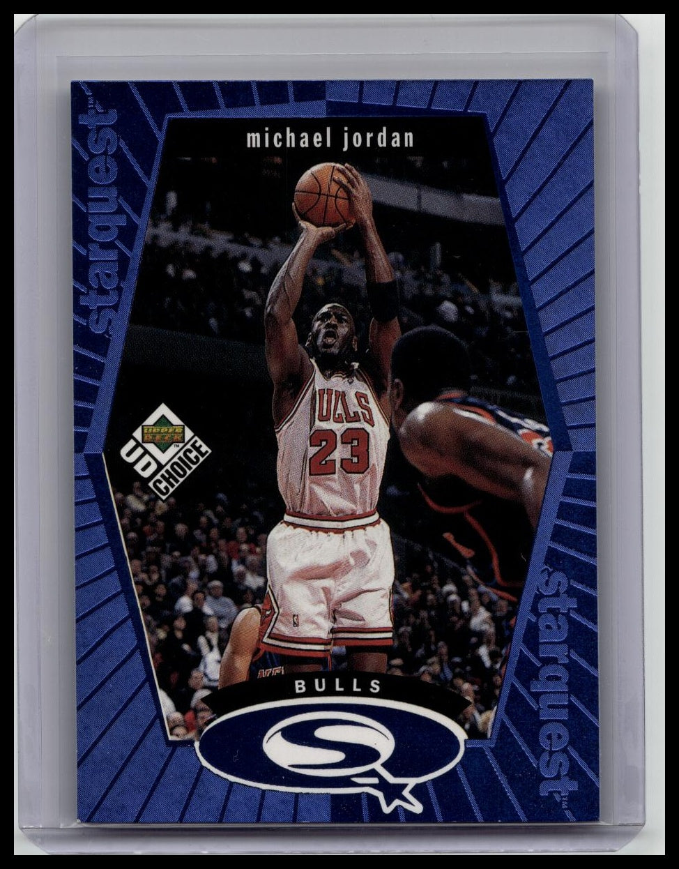 1998-99 Upper Deck Choice Michael Jordan Blue Starquest SQ30 Bulls